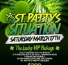 Club XS St Pattys Day Pub Situation with Green Beer
